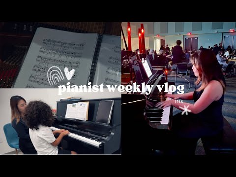 #vlog 1: một tuần của sinh viên học nhạc 🎵| music student vlog