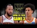 New York Knicks vs Atlanta Hawks Full Game 3 Highlights - April 23, 2026 | NBA Playoffs