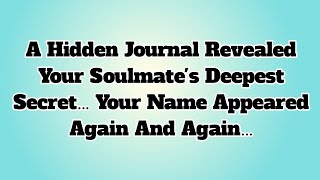 👉A Hidden Journal Revealed Your Soulmate's Deepest Secret… Your Name Appeared Again And Again…