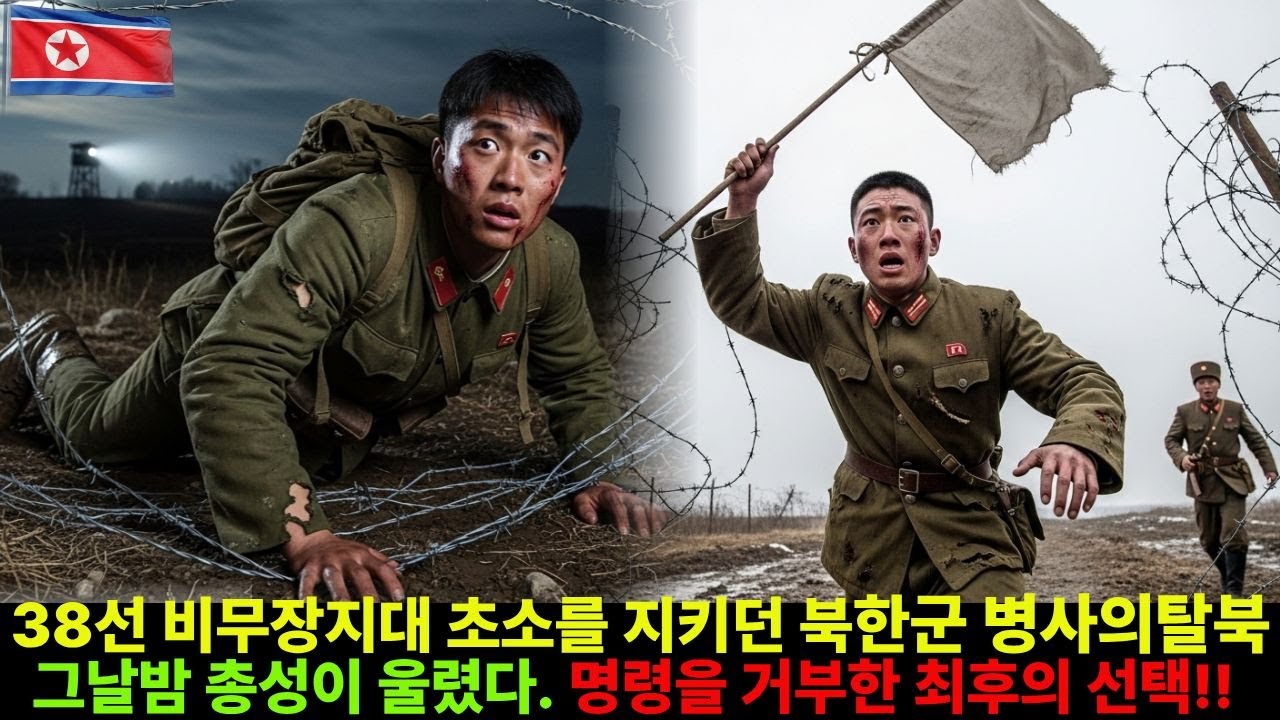 [감동실화] 38선 비무장지대 초소를 지키던 북한군 병사의 탈북이야기