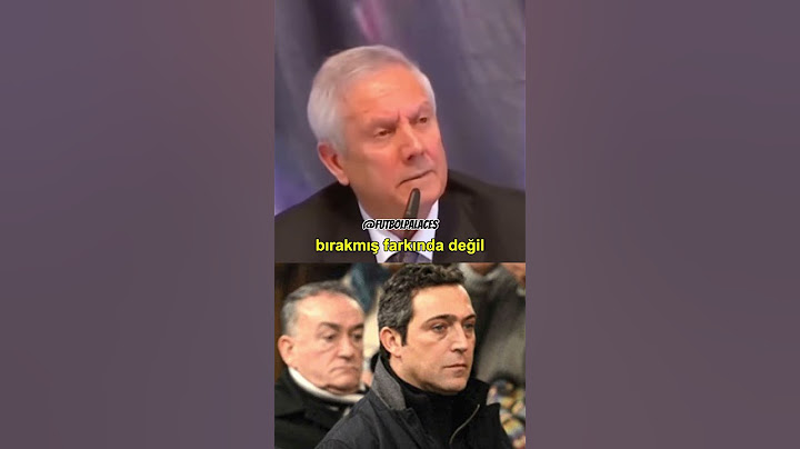 Aziz Yıldırım'dan Ali Koç Başkan Fenerbahçe Şampiyon Fenerbahçe'nin Borç Olayı
