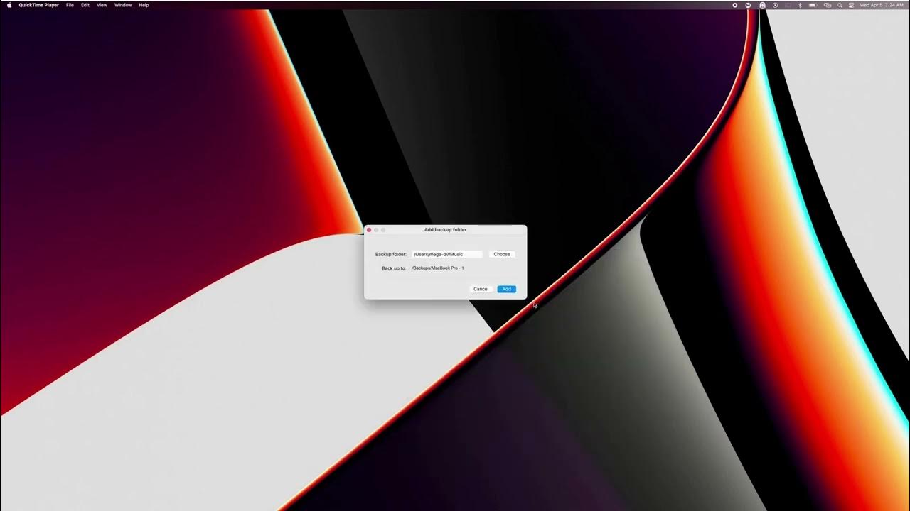 How to backup on the MEGA desktop app YouTube