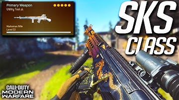 ONE SHOT SKS BEST CLASS SETUP - Best Attachments SKS - Modern Warfare