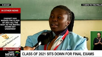 Matric 2021 | High hopes as the Class of 2021 sits down for final exams