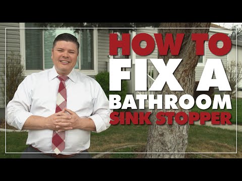How To Fix A Loose Bathroom Sink Stopper?