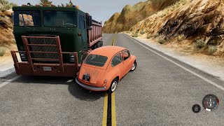 SMALL CAR FALL DOWN DRIVING MAHI GAMING BEAMNG screenshot 1