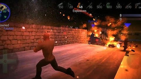 Payback 2 gameplay using rockets and explosives