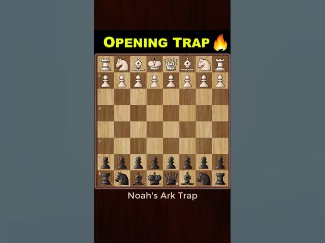 Noah's Ark TRAP | Chess Tricks to WIN Fast #Shorts