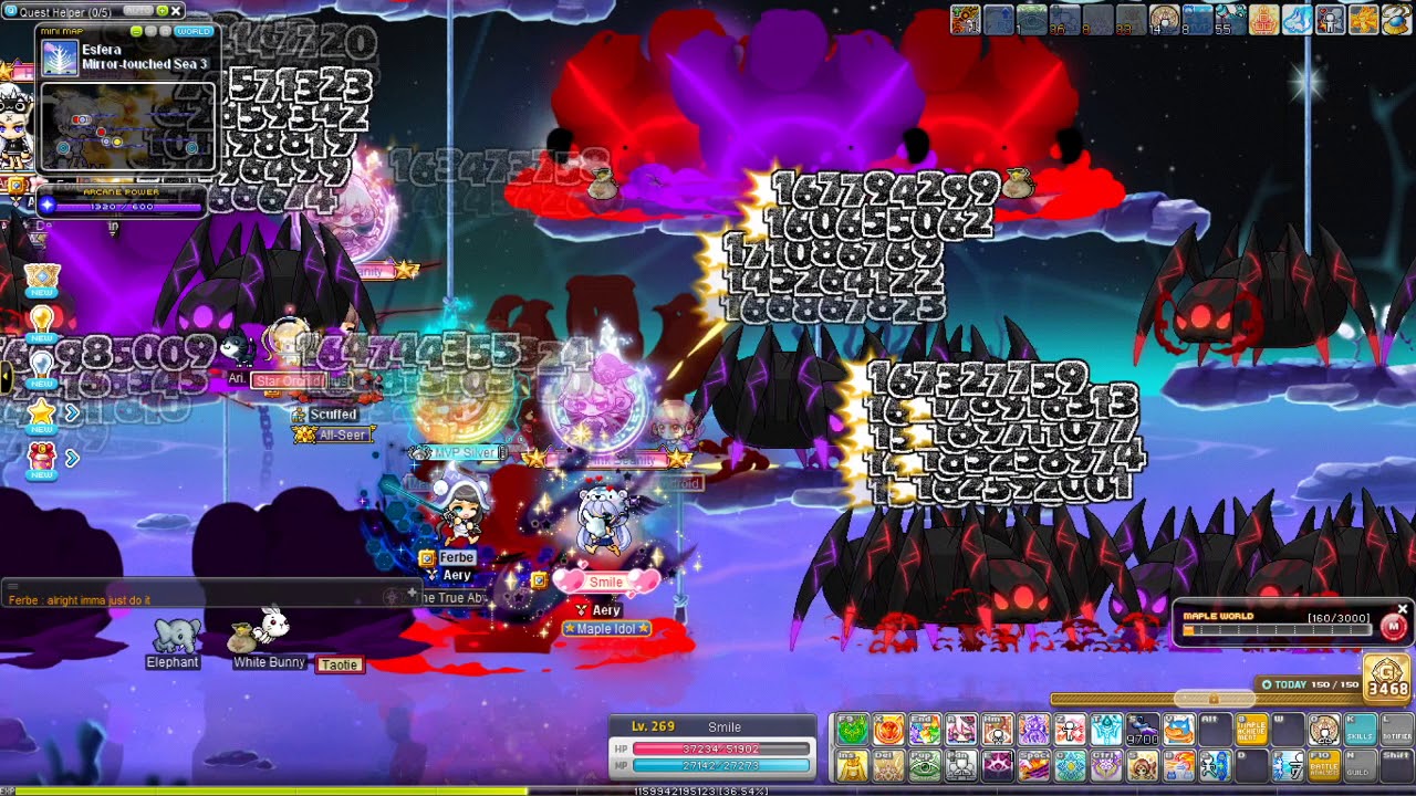 MapleStory Friend Level To 250 Ho Young first In Reboot NA MapleStory Friend Level To 250 Ho Young first In Reboot NA