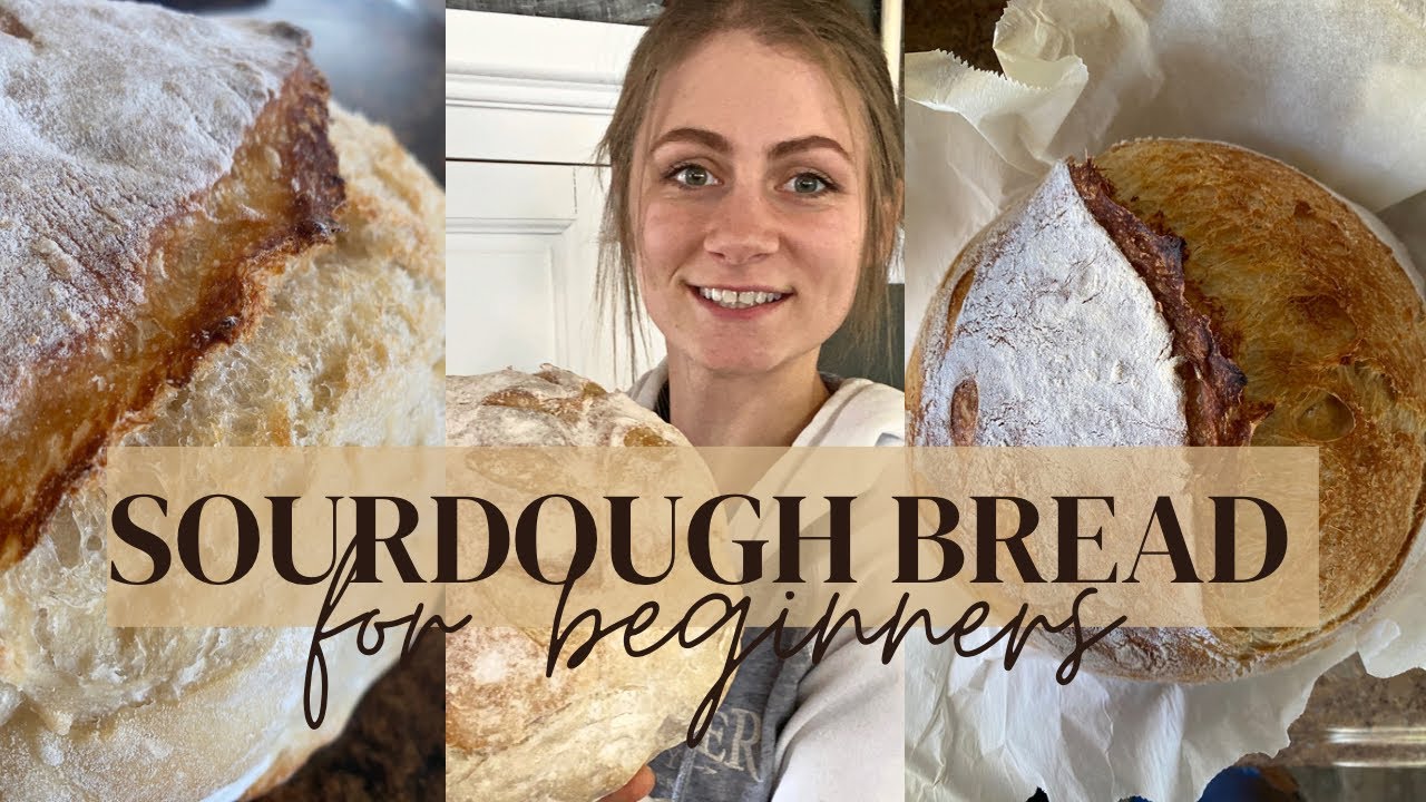 Easy sourdough bread recipe for beginners!! It doesn’t have to be