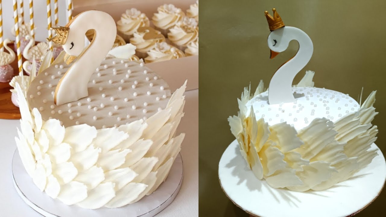 Luxury Wedding Cakes - Creating a Swan Lake Inspired Luxury Wedding Cake -  The Cake Pavilion