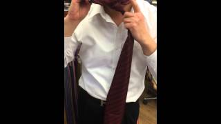 How to make a ascot tie using a scarf! #GvS #menstyle visit us at www.gvsclothiers.com