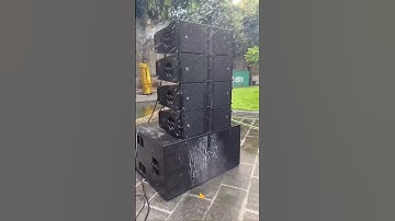 Mưa Cũng Không Làm Gì Được Với Dàn Loa Khủng Này #xuhuong #loa #amthanh