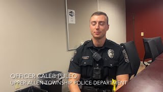 Sirens for Service features Caleb Puleo with Upper Allen Township Police Department