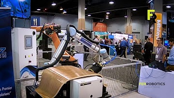 Fully automated sanding or polishing of shaped wooden parts with ACF-Kit FerRobotics