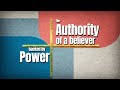 Walking in the authority of a believer