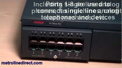 metrolinedirect.com: Avaya IP500 Analog Phone 8