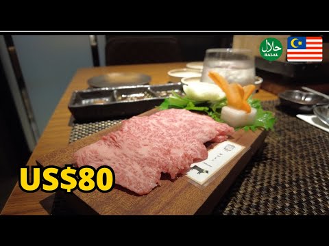 US80 Japanese halal wagyu beef Omakase at Chakuro in TTDI Kuala Lumpur Malaysia RM350
