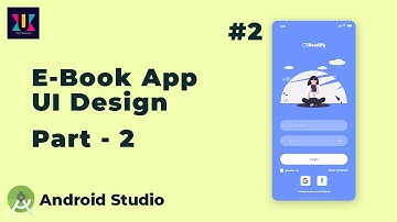 Ebook App UI Design Part - 2 | Android UI Design Tutorial | UiUX Tutorial