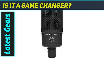 Concourse Series TAC300: de ultieme condensatormicrofoon voor studio en stream!