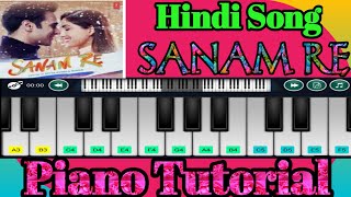 Song:-SANAM RE/Movie:-SANAM RE//Hindi song//Mobile Piano Tutorial// screenshot 5