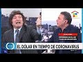 Javier Milei se cruza con un estatista: "Sos un liberticida"- 16/04/20