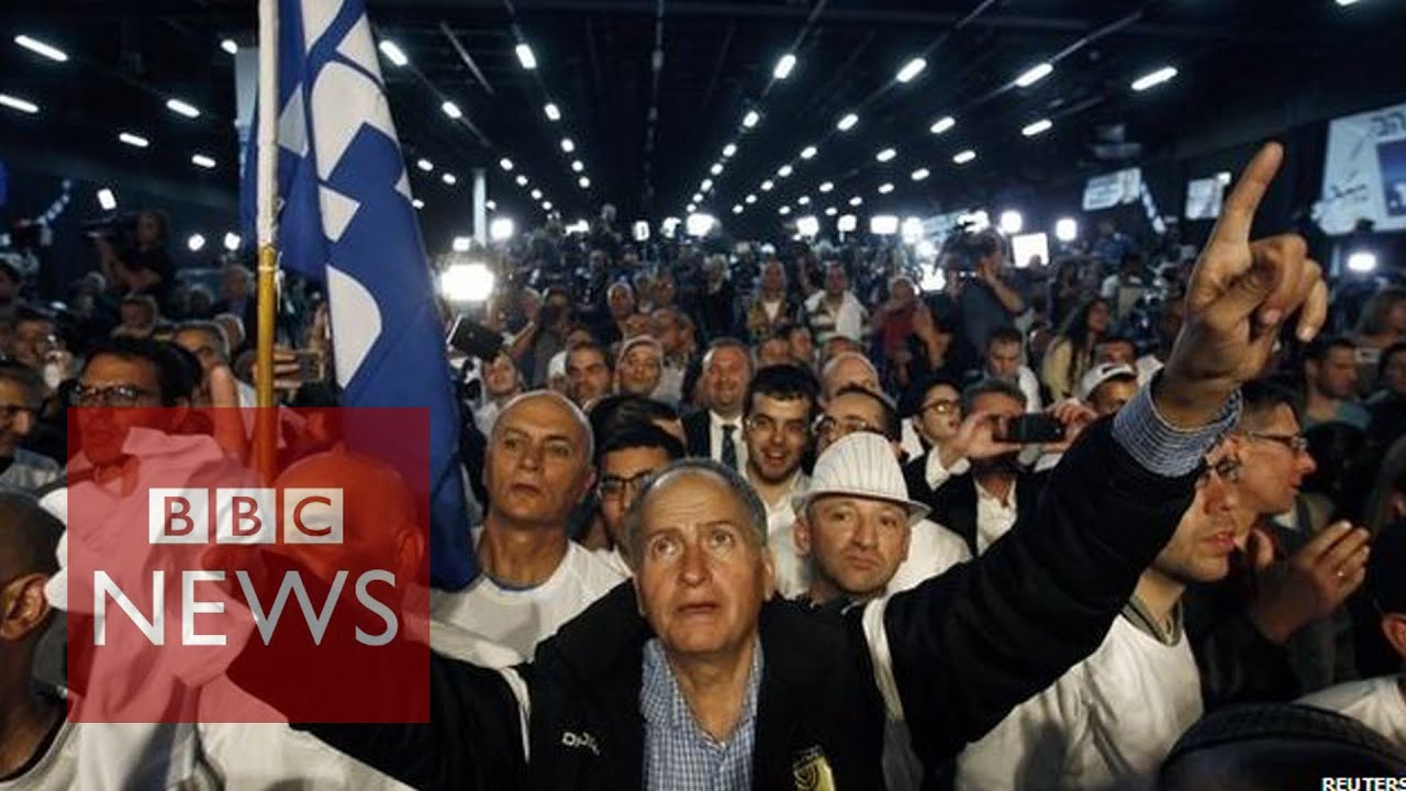 How Israeli Election Night Unfolded Bbc News Youtube 