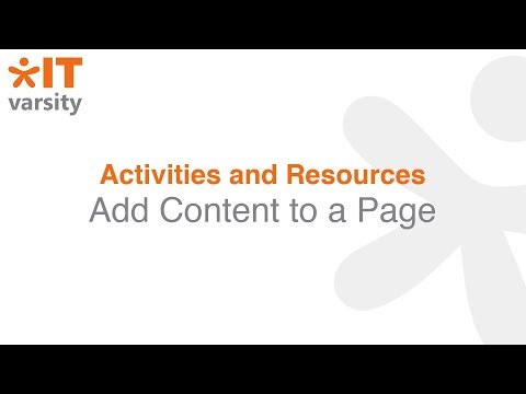Add Content to