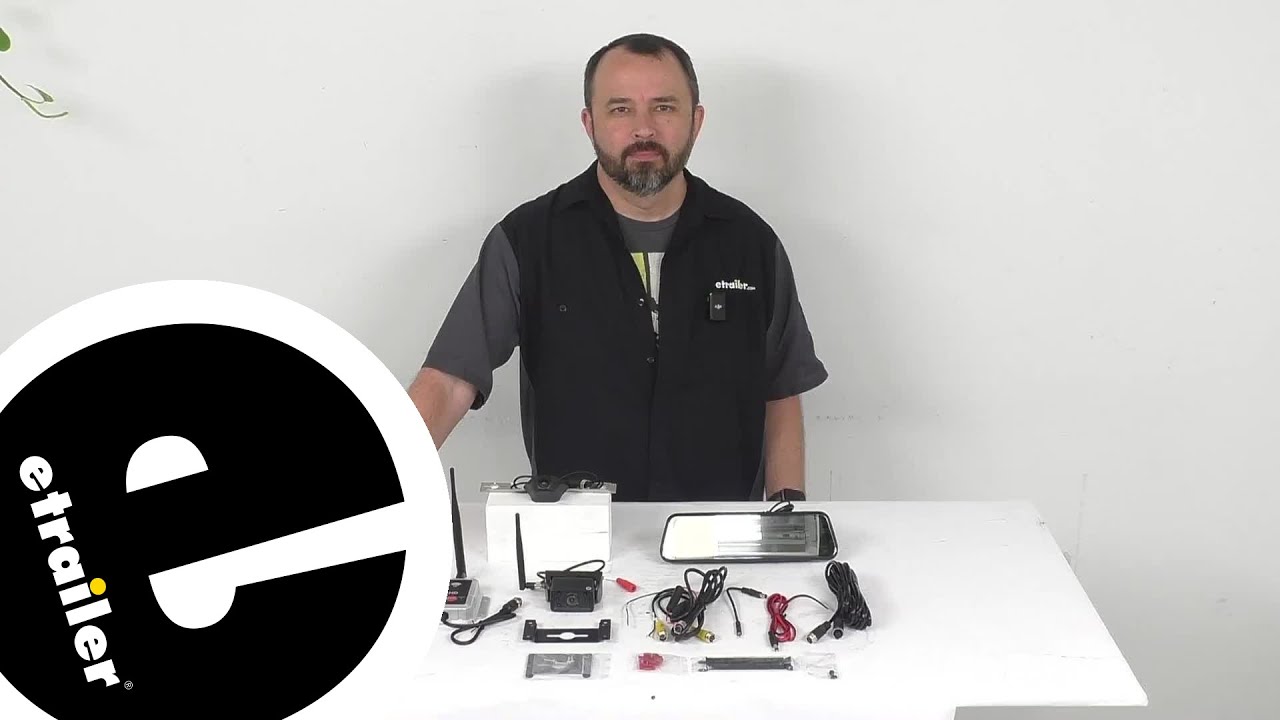 Review of Brandmotion Backup Camera - Custom Fit Wireless Transparent Trailer Camera System - BM39SR