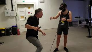 Self Visualization in VR using HTC Vive + Xbox Kinect