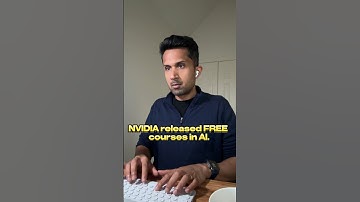 FREE AI courses by Nvidia #learning #ai #datascience