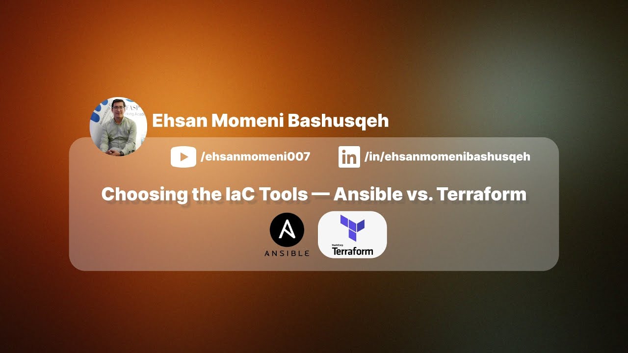 Infrastructure as Code (IaC): Ansible vs. Terraform Explained - YouTube