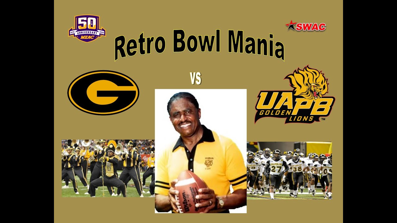 Grambling State vs. Arkansas Pine Bluff (HBCU Retro Bowl Action) - YouTube