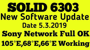 Solid 6303 Software Update Sony Network Full OK