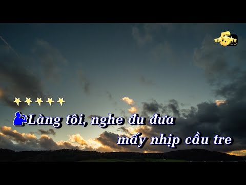 Mấy Nhịp Cầu Tre Karaoke Song Ca || karaoke may nhip cau tre song ca || karaoke 5 sao beat chuẩn