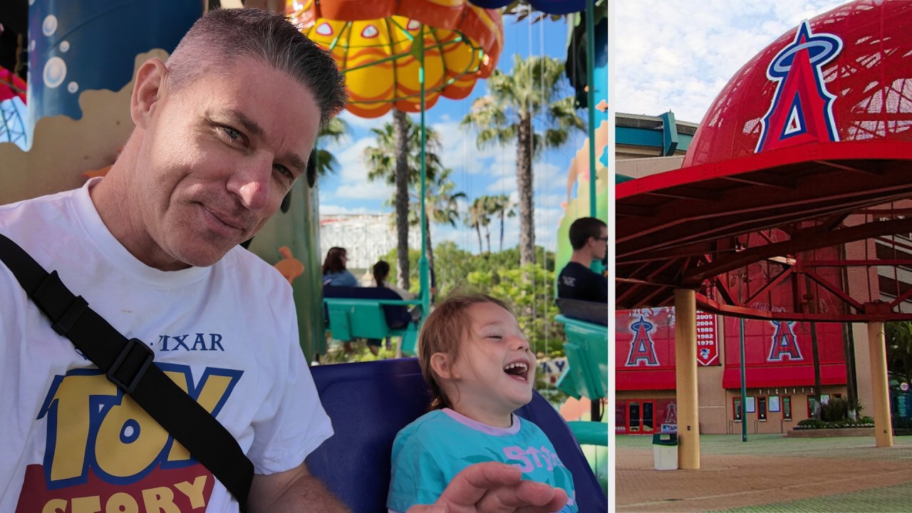 We Tried to Ride DCA Classics and Catch an Angels Game in One Day!