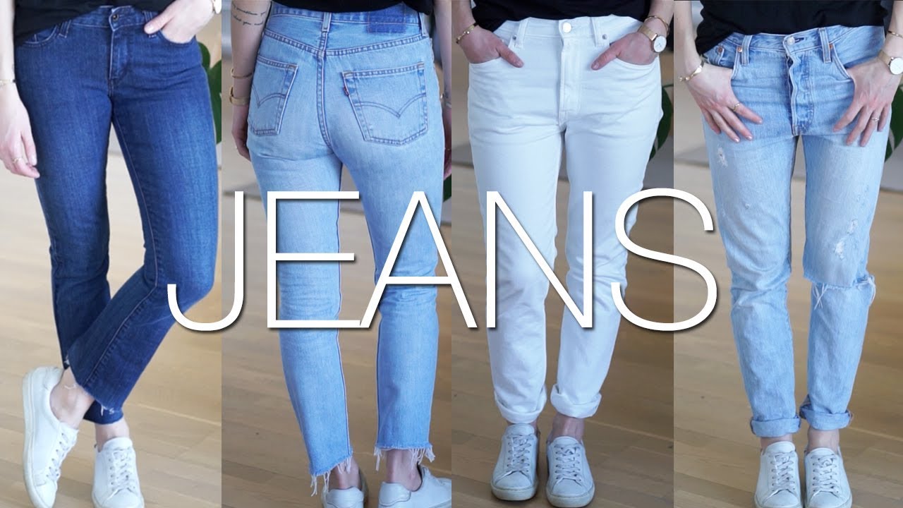 salat elasticitet Eddike My jeans fit guide & how to shop sustainable denim - YouTube