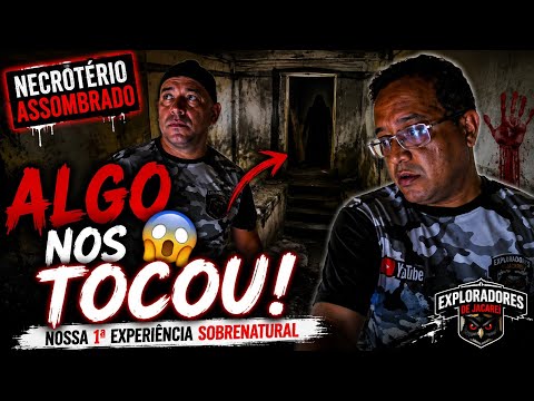SOMETHING TOUCHED US IN THE BASEMENT! 😱 | Our 1st Supernatural Experience in the Haunted Morgue