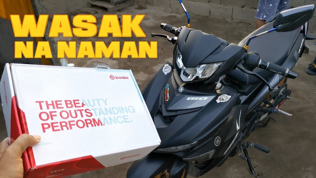 INSTALLING BREMBO LEVER | SNIPER 150 | WASAK ANG COVER