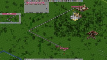 Wood to Paper Mill | Tallulah Modding | OpenTTD