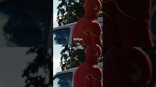 60fps Vs Normal video #shorts #viral #flash #60fps #video #farhanedits