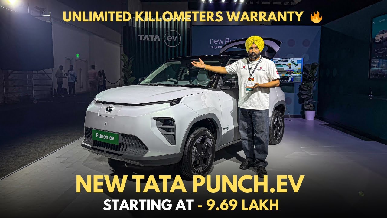 TATA PUNCH .EV 2026 | RS 9.69 Lakhs With UNLIMITED KILLOMETERS WARRANTY | DAYAKARAN VLOGS . INDIA 