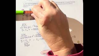 Apologia Physics, Module 6 Practice Problems 4 & 5