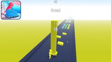 Stack Colors! — Perfect Color Match Combo 😍 Satisfying Gameplay