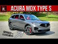 The 2024 acura mdx type s is a flagship luxury suv with turbo v6 power