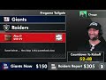 Raiders vs. Giants Live Stream Scoreboard: NFL Draft Tank Bowl Watch Party, Free Play-By-Play On CBS