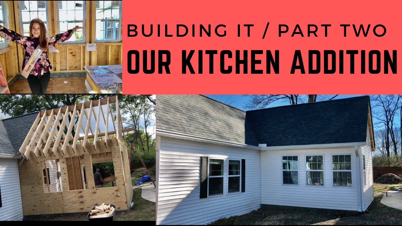 Our Kitchen Addition   Part Two  "Building It" - // Jessica Miller Nashville 