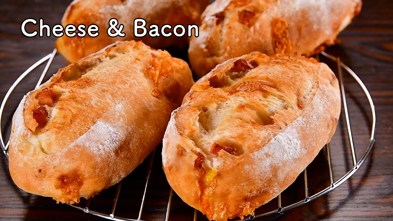 【フランスパンはオーブンレンジの使い方が9割】本格クッペ～チーズ＆ベーコン