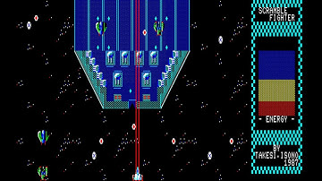 Sharp X1 Game: Scramble Fighter (1987)