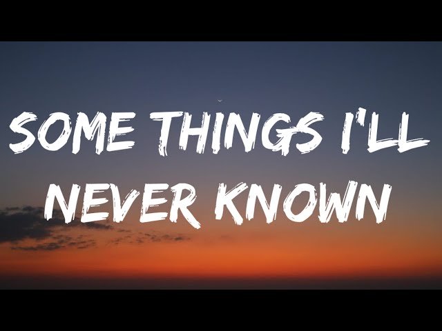 Teddy Swims - Some Things I'll Never Known (Lyrics) Ft. Maren Morris class=